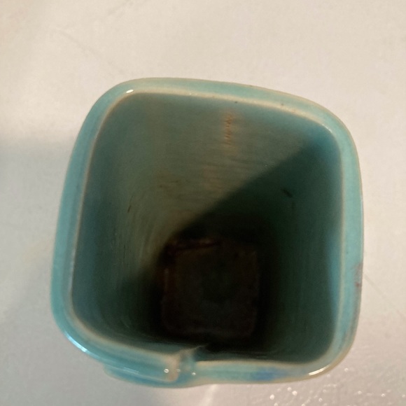 Willson-Riggs Ojo Sarco Pottery Vase Sustainable Community since the 1970’s Blue - Picture 8 of 10